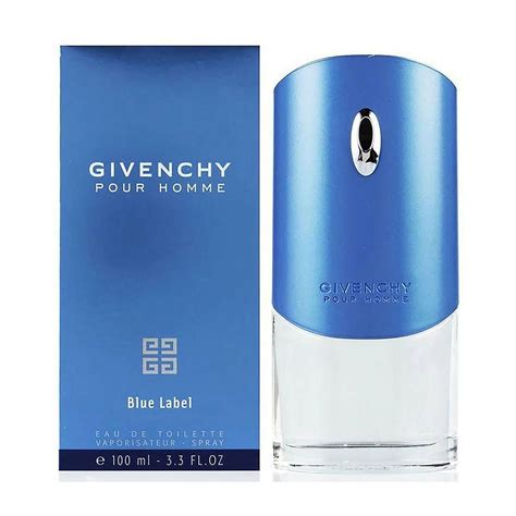 perfumes givenchy blue label|givenchy blue label for men.